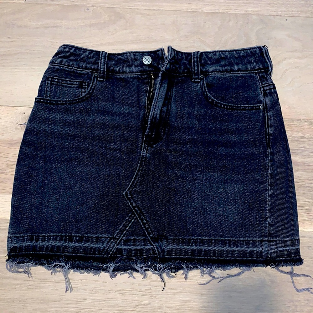 Pacsun denim black skirt Size 26